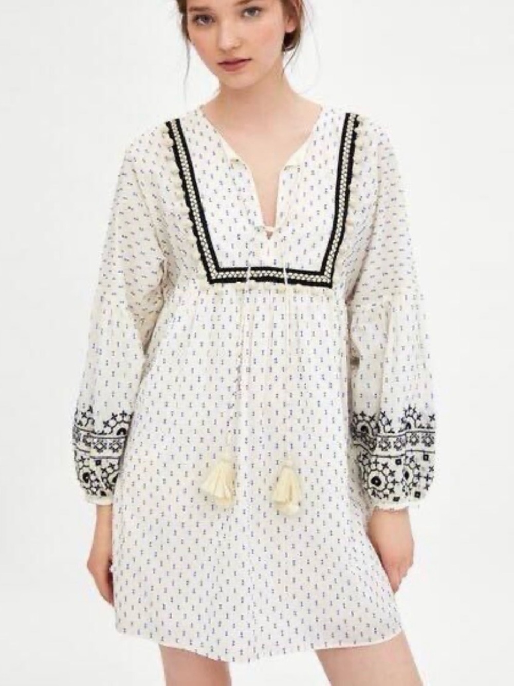 Zara TRF Collection tunic dress